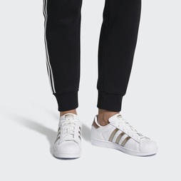 Adidas Superstar Női Originals Cipő - Fehér [D65150]